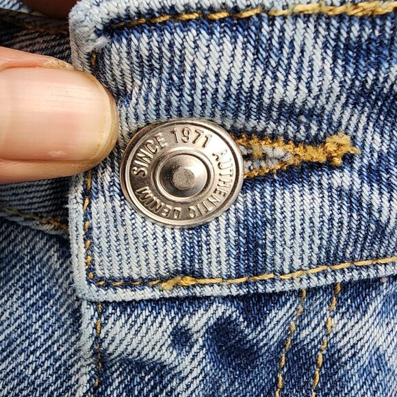 Pimkie Jeans Womens 28 Medium Wash Cotton High Rise Straight - Picture 3 of 14